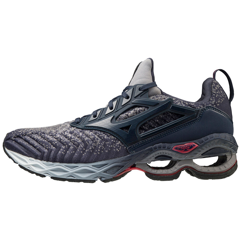 Zapatillas Running Mizuno Wave Creation Waveknit 2 Hombre Indigo/Indigo Ofertas ATFG-21670